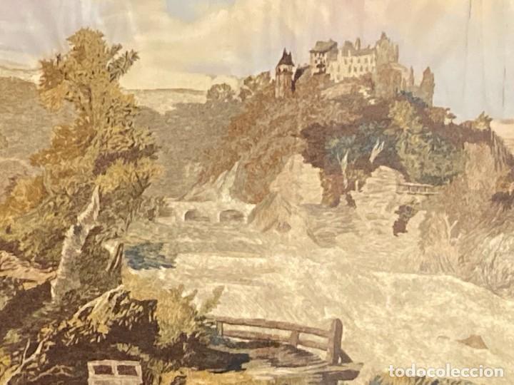 Otros objetos de arte: Paisaje con tejido antiguo - Foto 16
