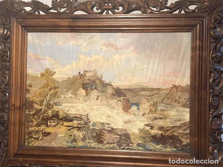 Otros objetos de arte: Paisaje con tejido antiguo - Foto 20
