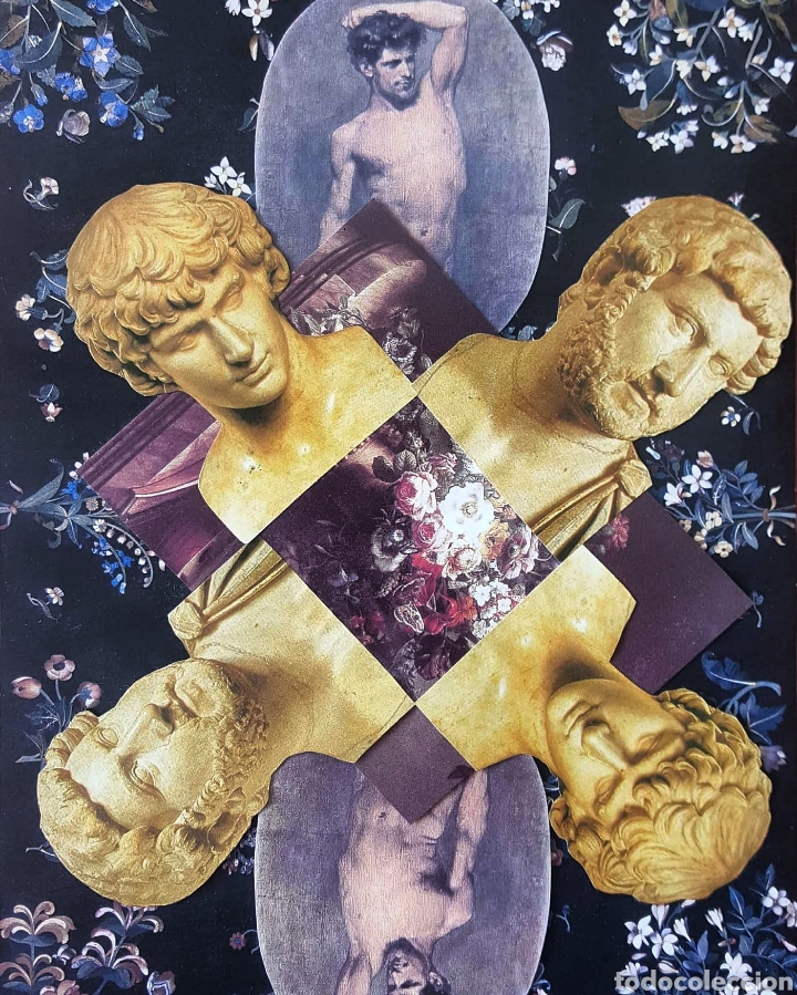 Otros objetos de arte: Collage hecho a mano. Antinoo & Adriano. 145x202 cm. - Foto 1