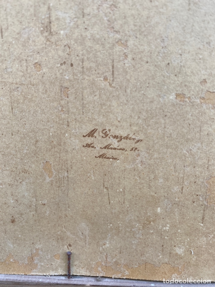 Otros objetos de arte: Cuadro mujer firmado V&Aacute;ZQUEZ - Foto 5