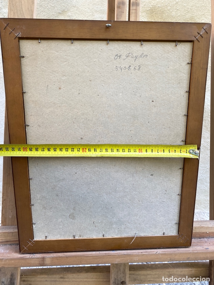 Otros objetos de arte: Recorte imagen enmarcada Cecilio Pla - Foto 4