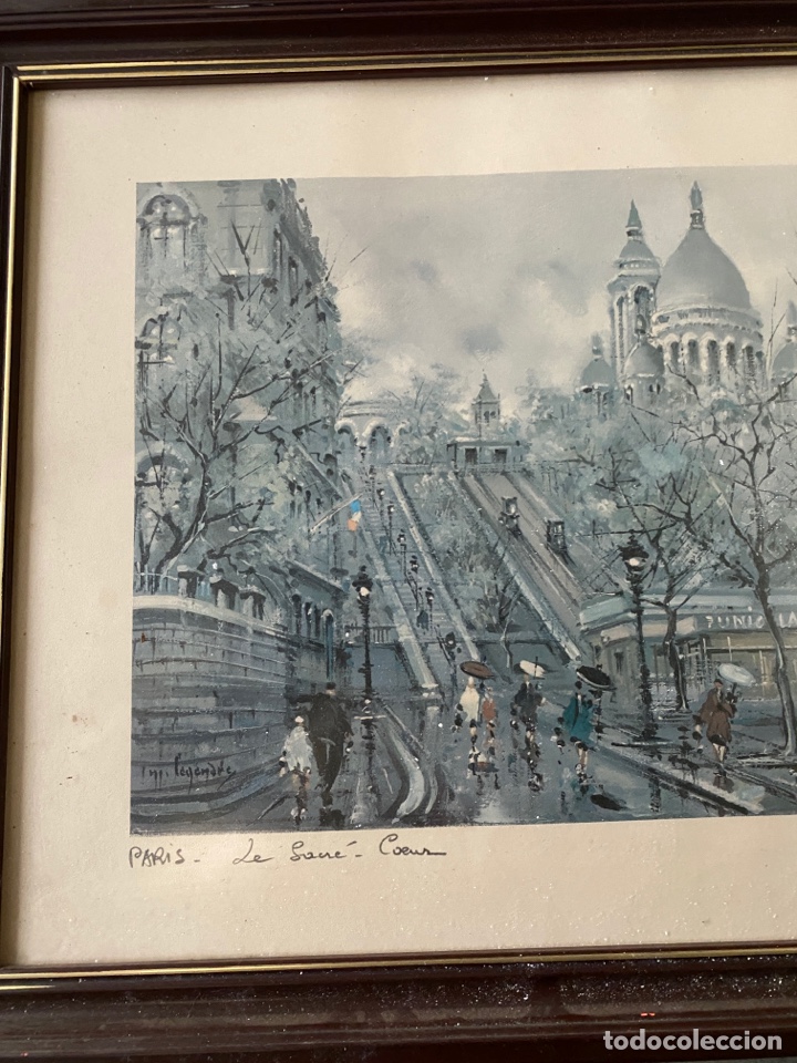Otros objetos de arte: Lamina Paris - MAURICE LEGENDRE - Foto 2
