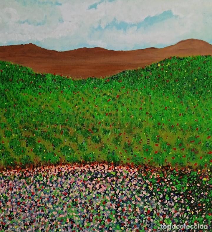 Otros objetos de arte: MAR FLORIDO. ACRILICO - Foto 4