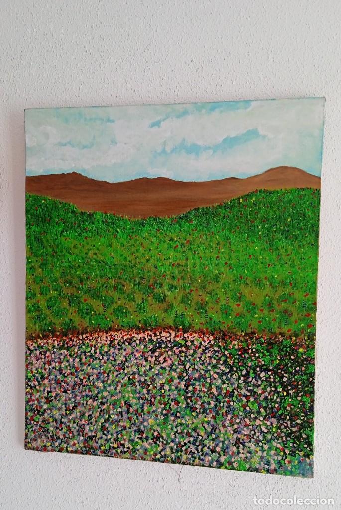 Otros objetos de arte: MAR FLORIDO. ACRILICO - Foto 5