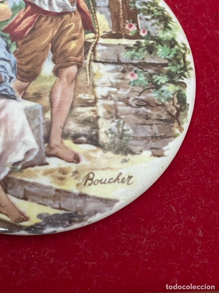Otros objetos de arte: Cuadro esmaltado boucher - Foto 3