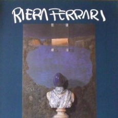 Otros Objetos de Arte: CARTEL EXPOSICIÓN RIERA FERRARI. 1989. GALERIA D'ART GÉNESIS. BARCELONA. 60X44 CM.