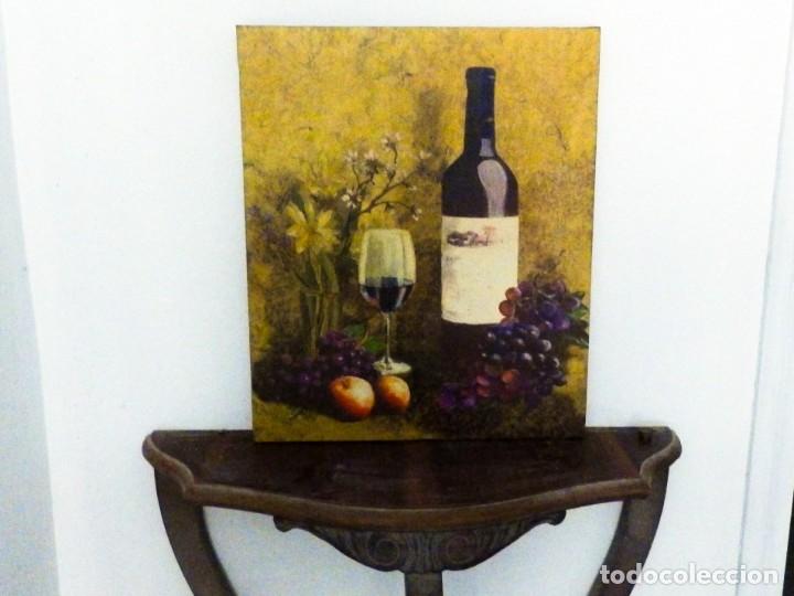 Otros objetos de arte: CUADRO BODEG&Oacute;N RIOJA (REPRODUCCI&Oacute;N) - Foto 2