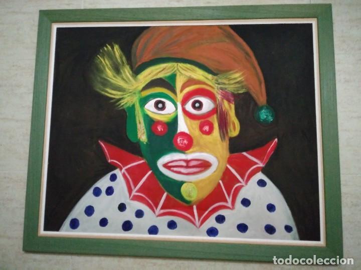Otros objetos de arte: Cuadro arlequin 93x112 - Foto 1