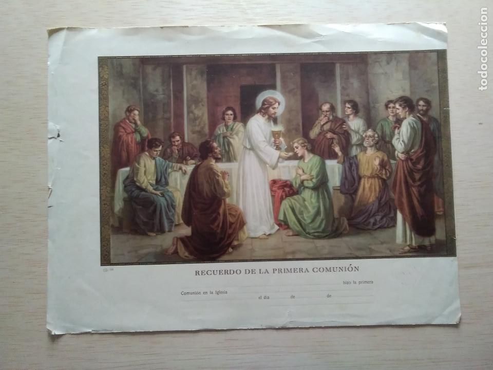 Otros objetos de arte: RECUERDO PRIMERA COMUNION - Foto 1