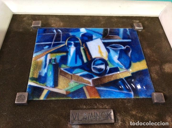 Otros objetos de arte: ESMALTE VLAMINCK. - Foto 2