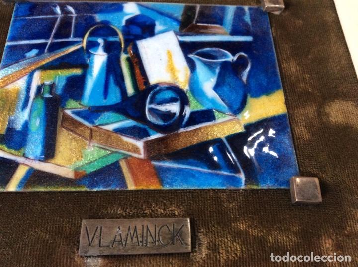Otros objetos de arte: ESMALTE VLAMINCK. - Foto 4