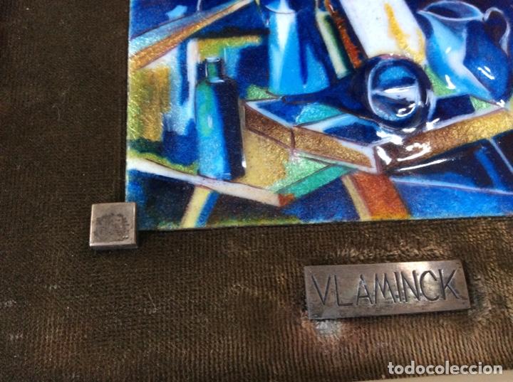 Otros objetos de arte: ESMALTE VLAMINCK. - Foto 5