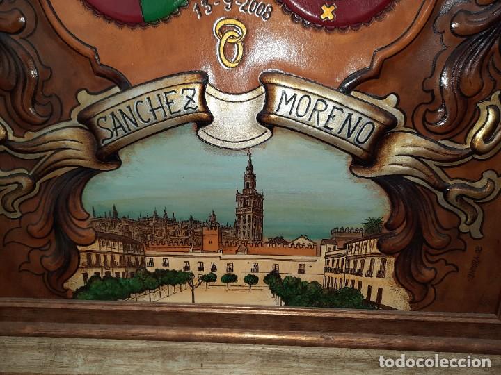 Otros objetos de arte: CUADRO HERALDICO BODA - Foto 7
