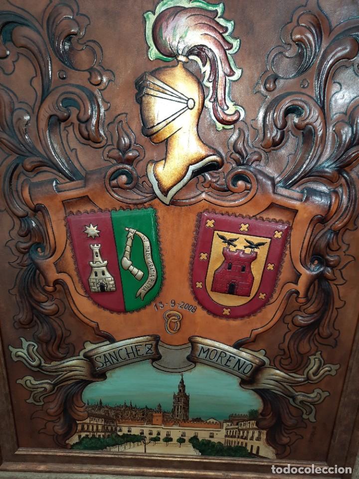 Otros objetos de arte: CUADRO HERALDICO BODA - Foto 8