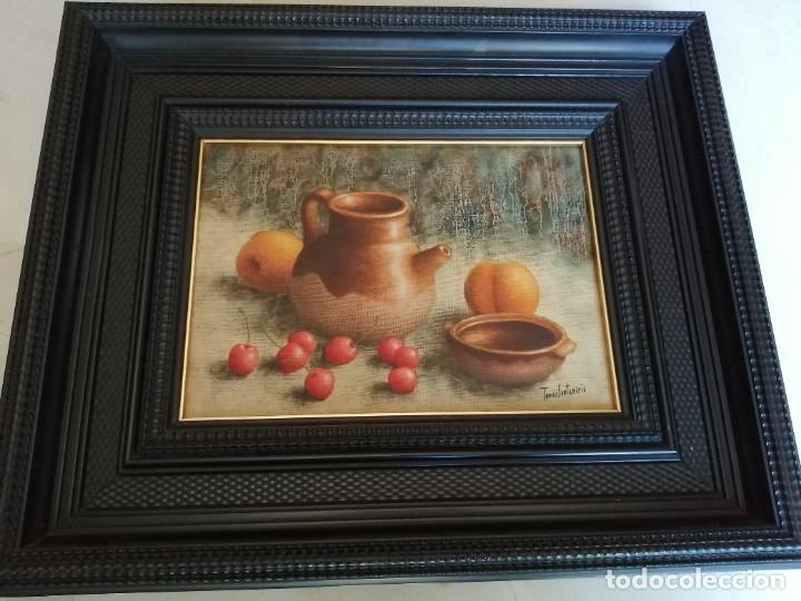 Otros objetos de arte: BODEG&Oacute;N FIRMADO POR TOM&Aacute;S SANTAMARIA - Foto 1