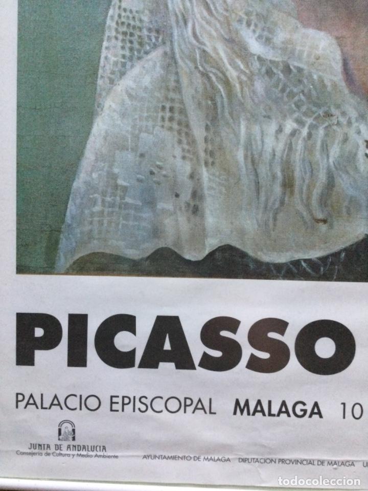 Otros objetos de arte: P&oacute;ster de la Exposici&oacute;n PICASSO CL&Aacute;SICO DEL A&Ntilde;O 92 - Foto 3