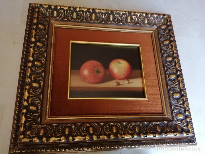 Otros objetos de arte: CUADRO BODEG&Oacute;N MANZANA 56*52 CM. - Foto 1