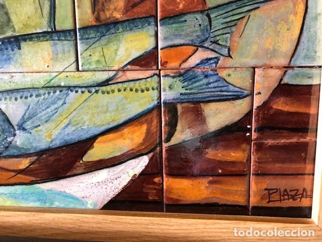 Otros objetos de arte: Cuadro cer&aacute;mica pintado a mano - Foto 2