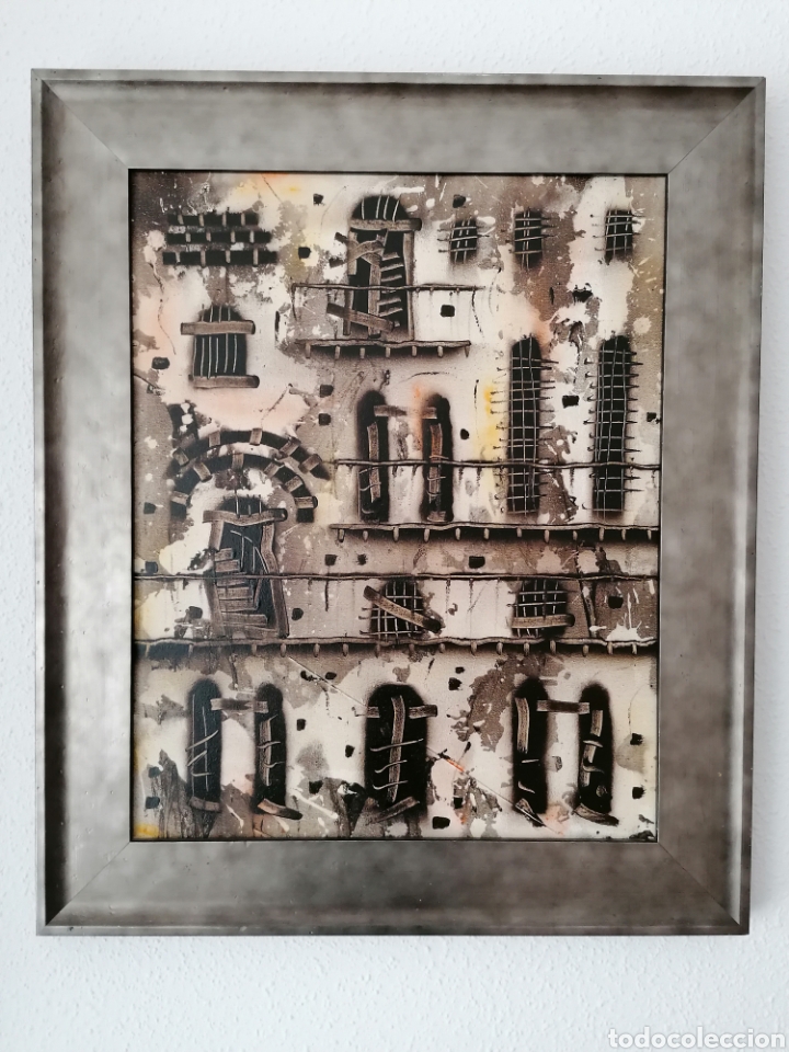 Otros objetos de arte: Pintura Pl&aacute;stica J.L.Alfonso. - Foto 2
