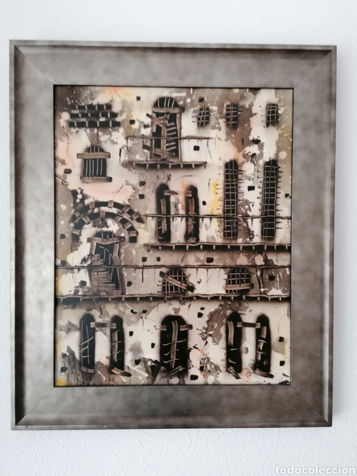 Otros objetos de arte: Pintura Pl&aacute;stica J.L.Alfonso. - Foto 3