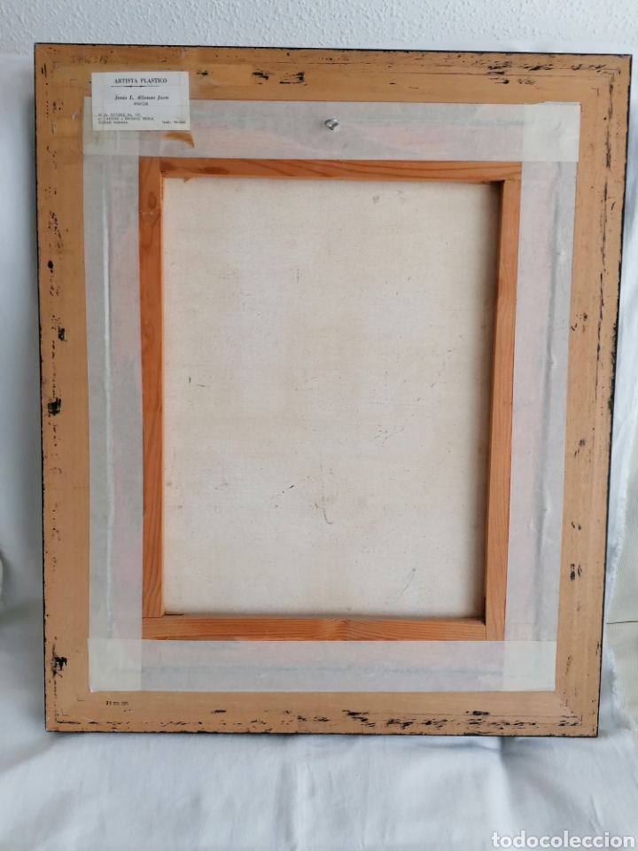 Otros objetos de arte: Pintura Pl&aacute;stica J.L.Alfonso. - Foto 5