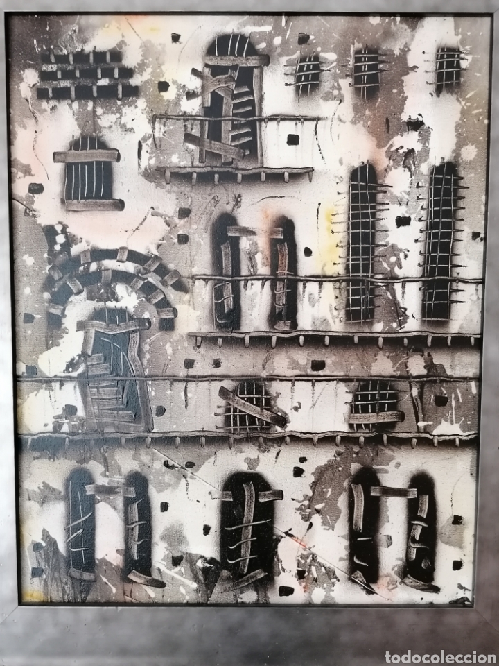 Otros objetos de arte: Pintura Pl&aacute;stica J.L.Alfonso. - Foto 1