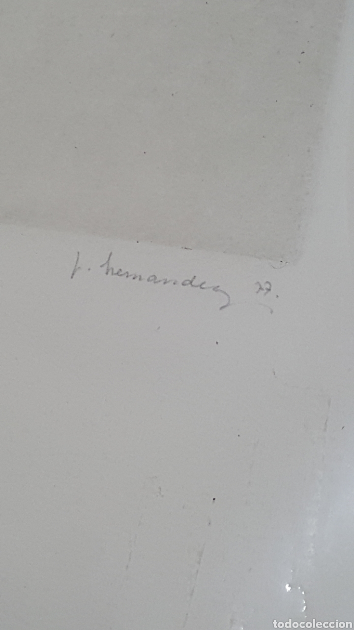 Otros objetos de arte: AGUAFUERTE DE JOSE HERN&Aacute;NDEZ &rdquo;MIL BETHOL&rdquo; - Foto 2