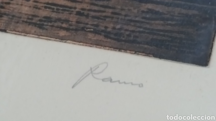 Otros objetos de arte: AGUAFUERTE DE PAVAS &rdquo;PARUD&rdquo; - Foto 2