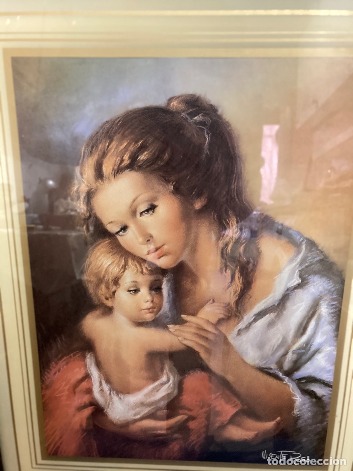 Otros objetos de arte: CUADRO de VICENTE ROSO , 55 x 45 cm - Foto 2