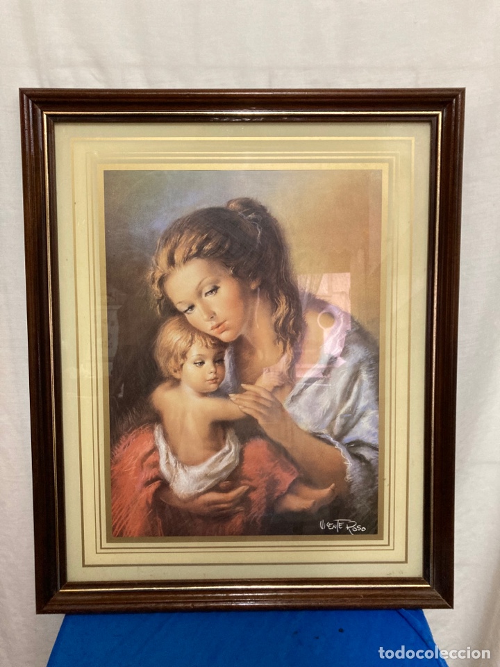 Otros objetos de arte: CUADRO de VICENTE ROSO , 55 x 45 cm - Foto 7