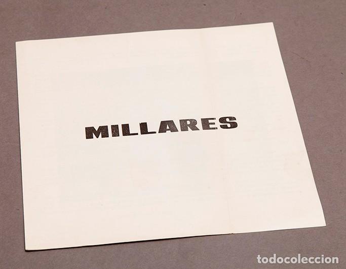 Otros objetos de arte: MILLARES - GALER&Iacute;A ARITZA BILBAO - 1973 - Foto 1