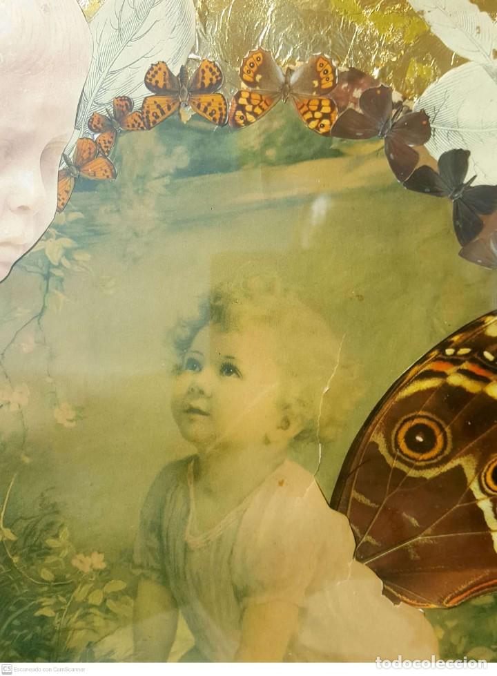 Otros objetos de arte: Zula Kenyon (1873 &ndash; 1947) Collage original de Indalecio - Foto 4