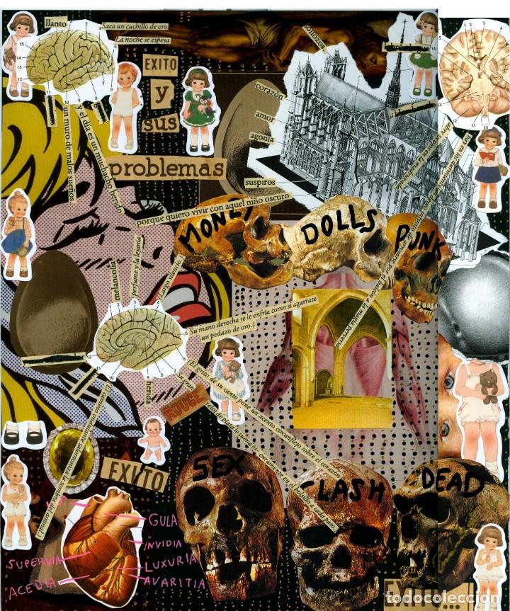 Otros objetos de arte: &Eacute;XITO. Collage y t&eacute;cnica mixta de Indalecio 25,2x29,3cm - Foto 1