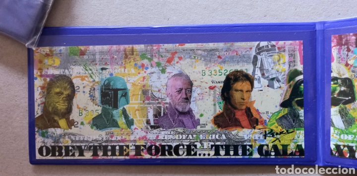 Otros objetos de arte: Star Wars Rency Print billete dolar - Foto 2