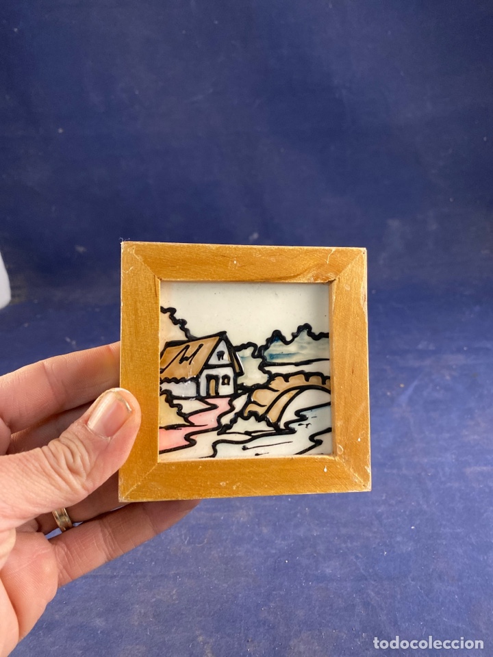 Otros objetos de arte: CER&Aacute;MICA enmarcada - Foto 2