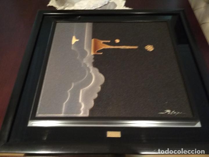Otros objetos de arte: POLAPA, CUADRO ORIGINAL, 1989, con certificado - Foto 4