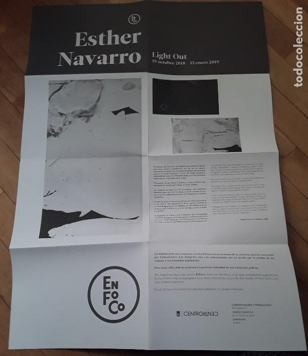 Otros objetos de arte: Esther Navarro Light Out 2018 2019 centrocentro - Foto 2
