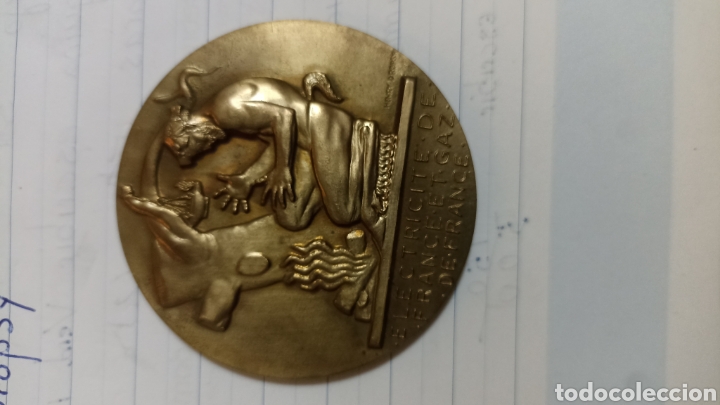 Otros objetos de arte: Medalla bronce Henry Dropsy - Foto 1