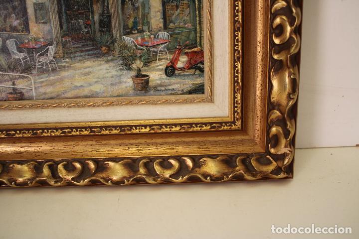 Otros objetos de arte: cuadro lamina madera - Foto 3