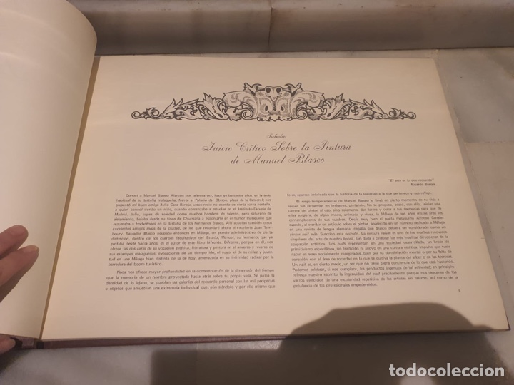 Otros objetos de arte: Malaga y sus comienzos, Manuel Blasco - Foto 3