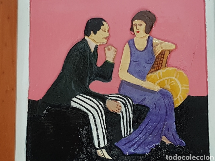Otros objetos de arte: Los amantes 1980 - Foto 1