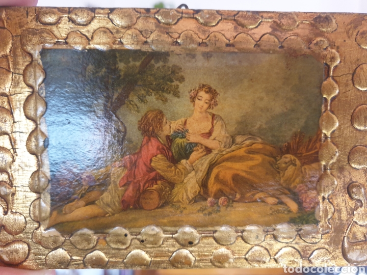 Otros objetos de arte: Peque&ntilde;o cuadro de madera - Foto 3