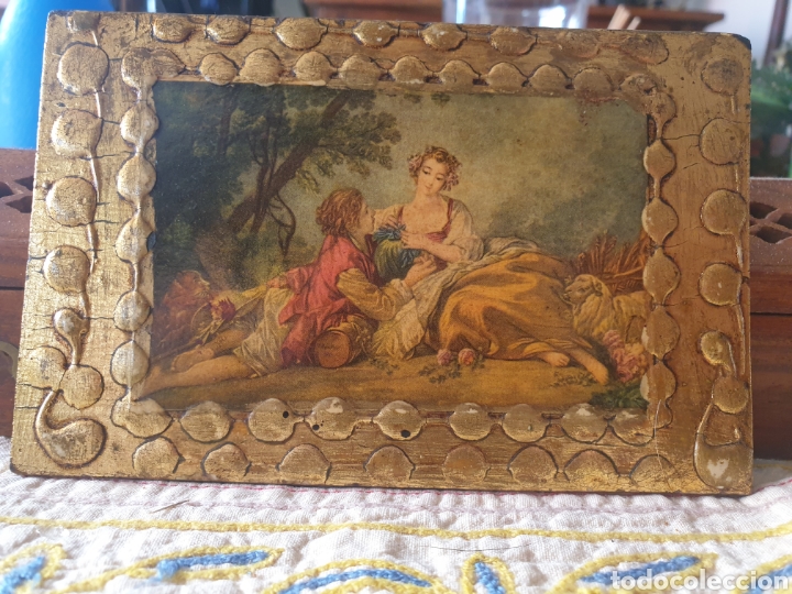 Otros objetos de arte: Peque&ntilde;o cuadro de madera - Foto 1