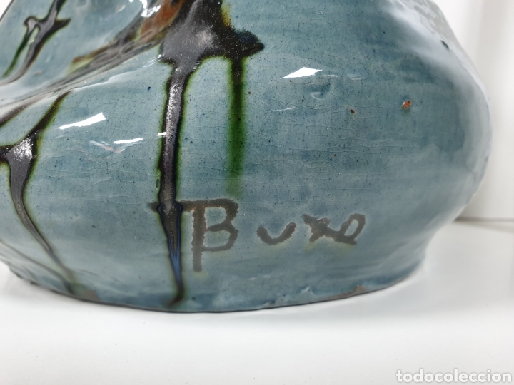 Otros objetos de arte: Cer&aacute;mica buxo antiguo - Foto 2