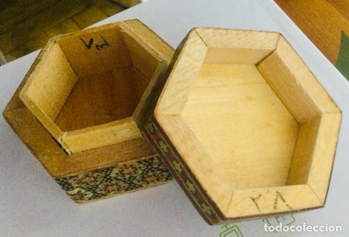 Otros objetos de arte: Caja de madera hecha y pintada a mano - Foto 5