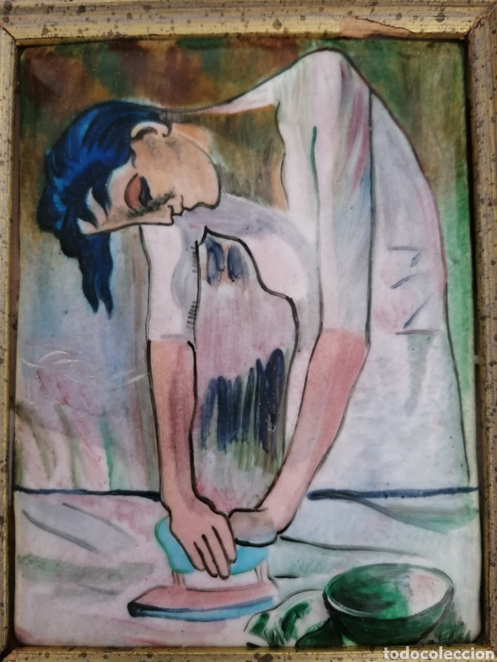 Otros objetos de arte: Cuadro Picasso Esmaltado. - Foto 3