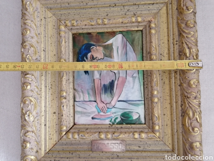 Otros objetos de arte: Cuadro Picasso Esmaltado. - Foto 4
