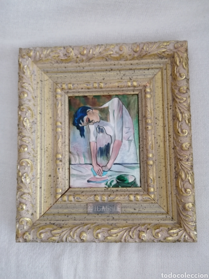 Otros objetos de arte: Cuadro Picasso Esmaltado. - Foto 9
