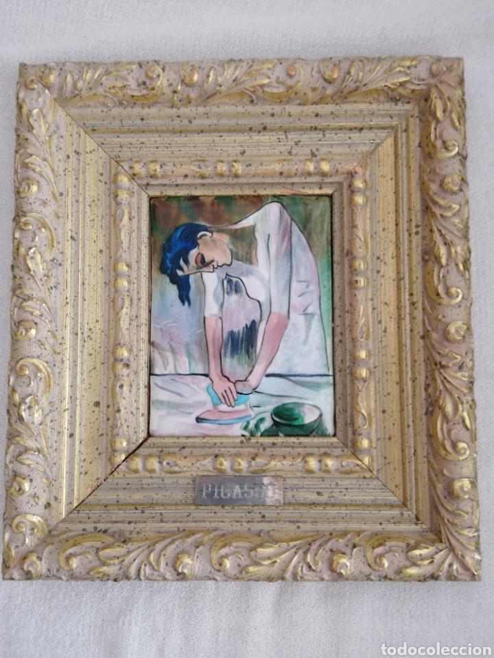 Otros objetos de arte: Cuadro Picasso Esmaltado. - Foto 14