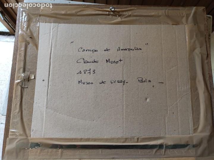 Otros objetos de arte: Copia de monet - Foto 1